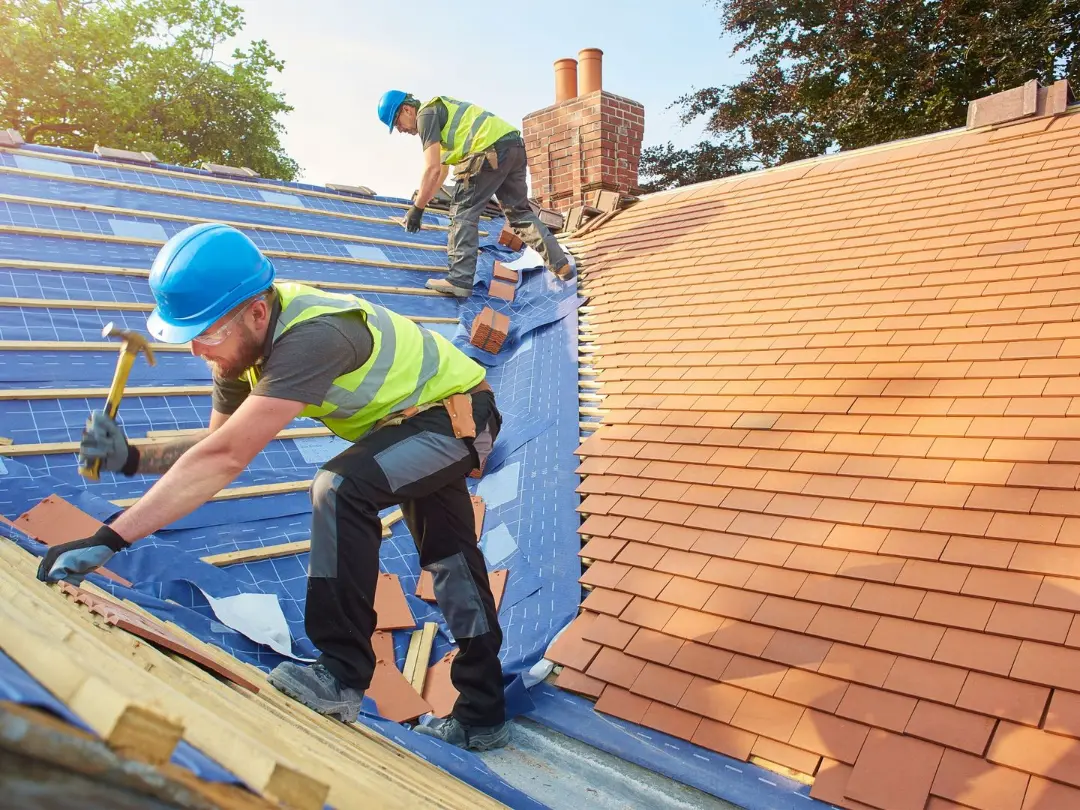 Roofing Crew on Roofing Project in Charleston, SC